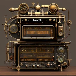 Radio enfer steampunk