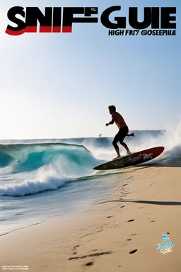 SNIFFIN’ GLUE magazine high res PHOTO COVER by Gary Godel: special Landifornia at Hossegor-Capbreton, guest star: surf board shaper