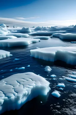 Polar ice sheets melt