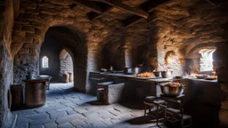 inside the great castle kitchen