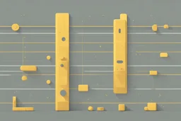 Long and Short Positions, flat yellow style