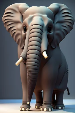 cute 3d elephant wearing a school uniform, epic colour treatment, cinematic colour treatment, meticulously intricate perfectly symmetrical extremely detailed, pixiv daily ranking, pixiv, extreme depth of field, artstation, spectacular details, volumetric lighting, masterpiece, cinematic, Hollywood production, 8k resolution, high definition, max octane render, vivid colors, max resolution, max perfectionism, realistic composition, professional photography, unre