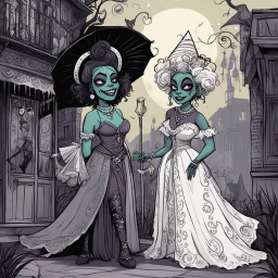 … I'm gonna tell you a story Strange as it might seem Of zombie voodoo gris-gris And the witch queen of New Orleans