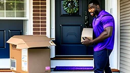 Tyrone takes ps5 controller out of fedex delivery on porch