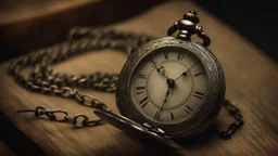 pocket watch on chain