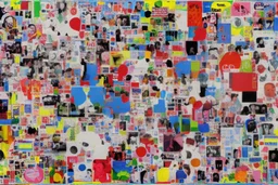 round pop art cloud by Richard Hamilton