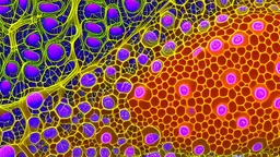 cells, protiens, genes, fractal, microscope image