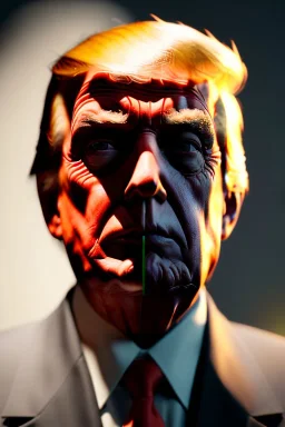 Ultra realistic image night, Donald trump zombie, suit, blood, torn arm, night, the walking dead style, dark ambient, highly detailed, White House background, concept art, unreal engine 5, ray tracing, RTX, ultra detail, volumetric lighting, high definition, high resolution.