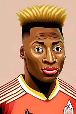 Andre Onana Footballer cartoon 2d