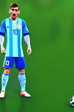 Messi, Argentina player dress