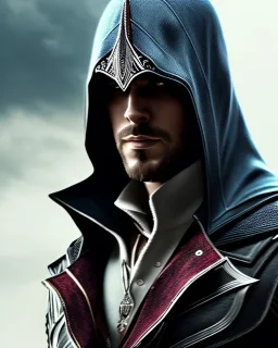 assassin, mask cover whole face and hood ,assassin's creed, highly detailed, hyper-detailed, beautifully color-coded, insane details, intricate details, beautifully color graded, Cinematic, Color Grading, Editorial Photography, Depth of Field, DOF, Tilt Blur, White Balance, 32k, Super-Resolution, Megapixel, ProPhoto RGB, VR, Half rear Lighting, Backlight, non photorealistic rendering