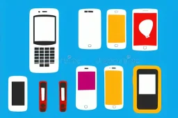 phone cellphone smartphone vector illustration vector