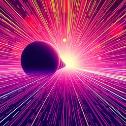 synthwave album cover, braille regressive overlapping timelines, abstract sci-fi art by Graham Suth