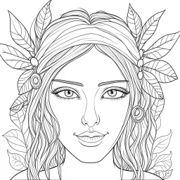 realistic FAIRY, adult, face view, cute, smile, beautiful, full view, realistic, coloring page, only draw lines, coloring book, clean line art, wildlife-inspired, kid style, –no sketch, color, –ar 3:4, white background, minimalistic black lines, 8k, minimal black color, low level black colors, coloring page, use pure black and white colors, avoid thick black colors, thin black line art, avoid colors, perfect shape, perfect clear lines, clear edges,