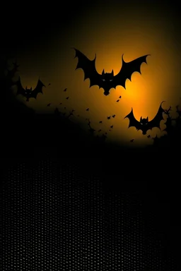 bat , halloween background
