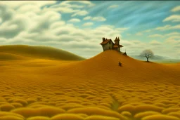 Richly textured Hieronymus Bosch, Catrin Welz-Stein, William Turner, Zdzisław Beksiński, Jacek Yerka oil on canvas zentangle line art style mix, surreal frosted fantasyland winter oceanscape, hoarfrost on trees, high grasses, snow and cottages, withered flowers, pale sunrise; paint splatter, beautiful vibrant colors, reflections, SK, flying seagulls, dramatic clouds, snowfall.