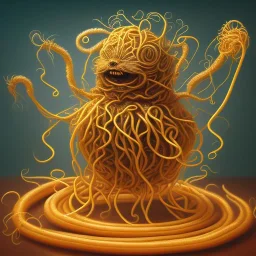 Das Fliegende Spaghettimonster - evolution der spaghettianer