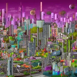 Biologic cityscape