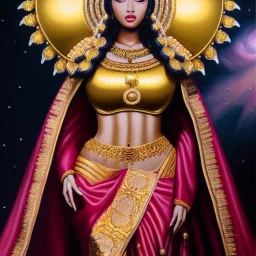 Ultra detailed fullbody Portrait in oil on canvas of busty Sonia with Gold armor and helmet-Saint seya,extremely detailed digital painting,ultrarealistic skin,intense stare, extremely detailed face, crystal clear eyes, mystical colors ,perfectly centered image, perfect composition, rim light, beautiful lighting,masterpiece ,8k, stunning scene, raytracing, anatomically correct, in the style of Simon Bisley and Ohrai Noriyoshi and robert e howard and Steve Jung and Wizyakuza.