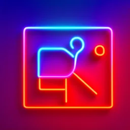 neon instagram logo, RTX, TXXA, SSAO, High quality,hyperrealistic, cinematic, Super detailed, Anti-Aliasing,Full color, HDR,4k