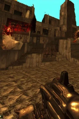 doom, Hexen, unreal tournament, first person shooter, video game sceenshots, doom 2, duke nukem, daggerfall, rtx, 90’s