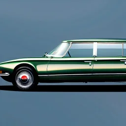 fullbody Drawing of 'sketch of 69 Citroën DS',intricate detail,andrea bonelli,Kilian Eng,Ohrai,evan lee,Aleksandr Sidelnikov,KyuYong Eom,three quarters frontal aerial view,toned colors,32k