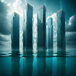 Submerged Skyscrapers