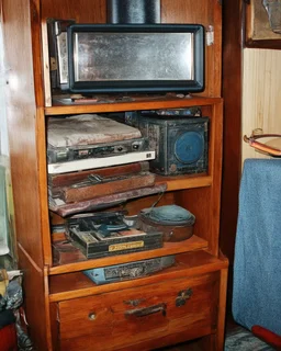 Very old stuff in a room, nostalgia, '900