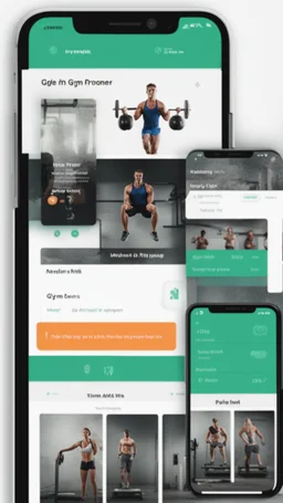 profil page for gym app