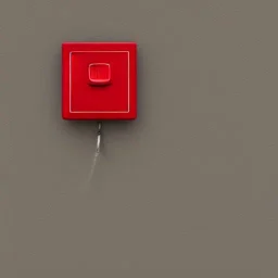 Simplex Fire alarm red notifier box on wall