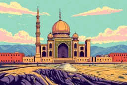 pop art pixels Iran -