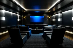 a dedicated home cinema room