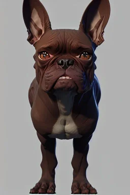 alien french bulldog musculature hulk body HD strong french bulldog hulk marvels Warcraft