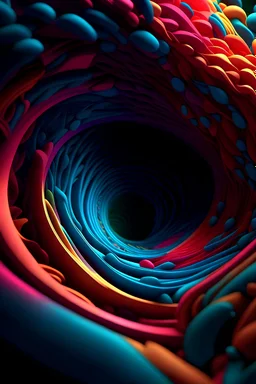 a computer generated image of a colorful spiral, by Dan Christensen, zbrush central contest winner, colorful scene, nautilus, smooth organic pattern, rendered illustration, dreamy, colorful details, beautiful color composition, vibrant fantasy style, 3 d illutration, rendered