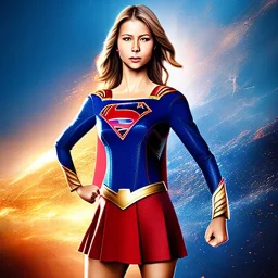 Supergirl with abs