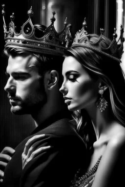 King and Queen, gorgeous, natural, attractive, strong, powerfull, handsome, beautiful, elegant, love,