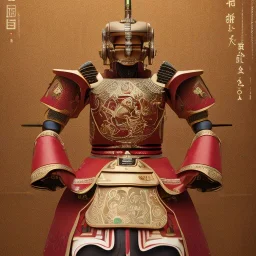 beautiful smooth realistic Japanese samurai robot body, run on dark cosmos background, dog еye, extremely sharp detail, finely tuned detail, ultra high definition, 8 k, unreal engine 5, ultra sharp focus, accurate sword wings,