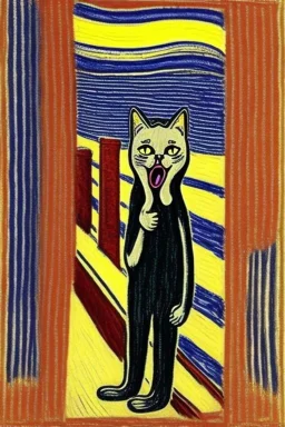 Katze Edvard Munch Der Schrei