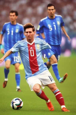 Messi, copa mundial, Argentina, 10,