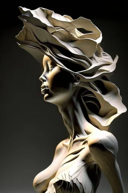 Sculpture woman art
