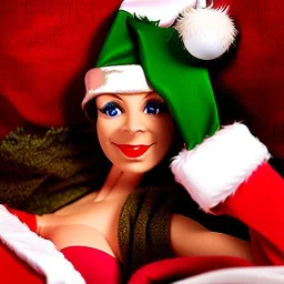 imagine my surprise, upon finding a sultry female Christmas elf in my bed