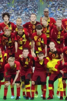 belgium soccer team in anime