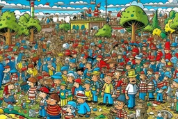 where's Wally but with cats big image city