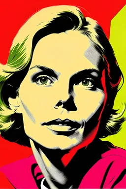 UNA mujer al estilo warhol