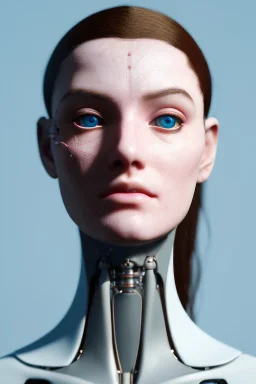 complex 3d render ultra detailed of a beautiful porcelain profile woman android face, cyborg, robotic parts, 150 mm, beautiful studio soft light, rim light, vibrant details, luxurious cyberpunk, lace, hyperrealistic, anatomical, facial muscles, cable electric wires, microchip, elegant, beautiful background, octane render, H.R. Giger style, 8k