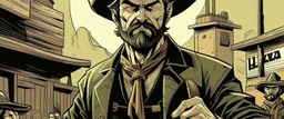 Western comic art style