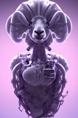 sheep brain cyborg, matrix style