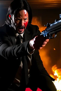 Down’s syndrome John Wick in a firefight