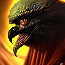 ultra detailed portrait of Vulture Villain , extremely detailed digital painting, extremely detailed face,crystal clear eyes, in the style of robert e howard and pablo oliveira and Ken Kelley and Keith Parkinson ,mystical colors,perfectly centered image, perfect composition, rim light, beautiful lighting,8k, stunning scene, raytracing