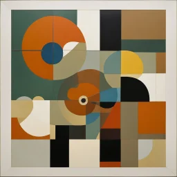 Abstract surrealist painting, geometric eulogies of Death's whisper, deconstructed, style inspired by Tracey Adams and Victor Pasmore